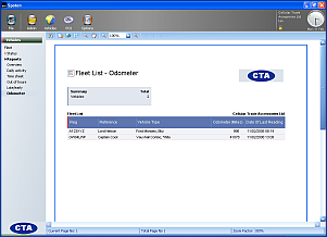 CTA - odometer readings